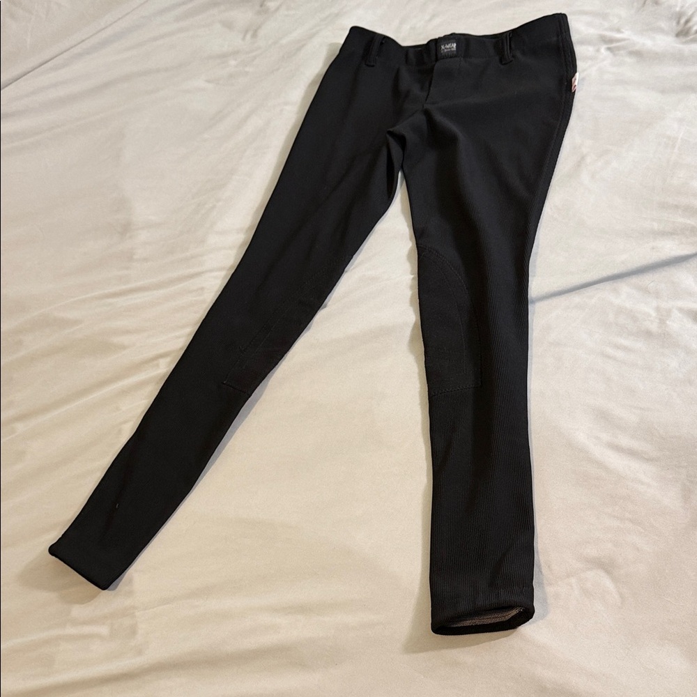 Kids Black equestrian riding pants new